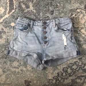 STS Blue High-Rise stretchy shorts